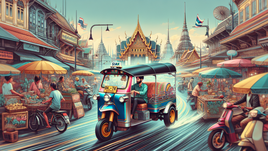 Alles über das thailändische Tuk-Tuk-Fahren