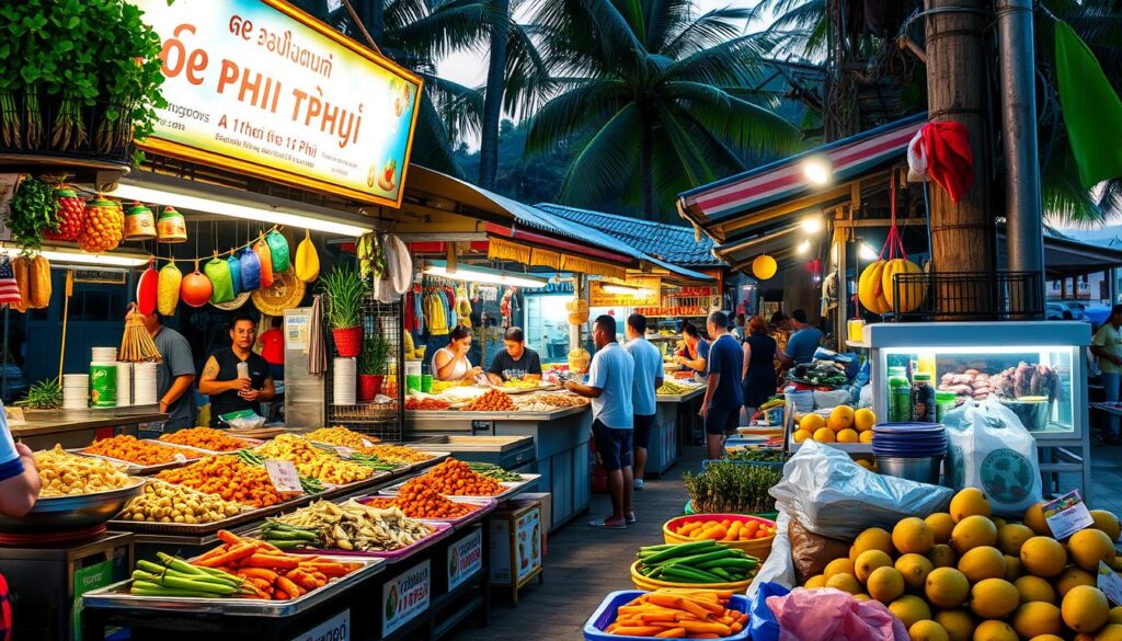 Koh Phi Phi Street Food Impressionen