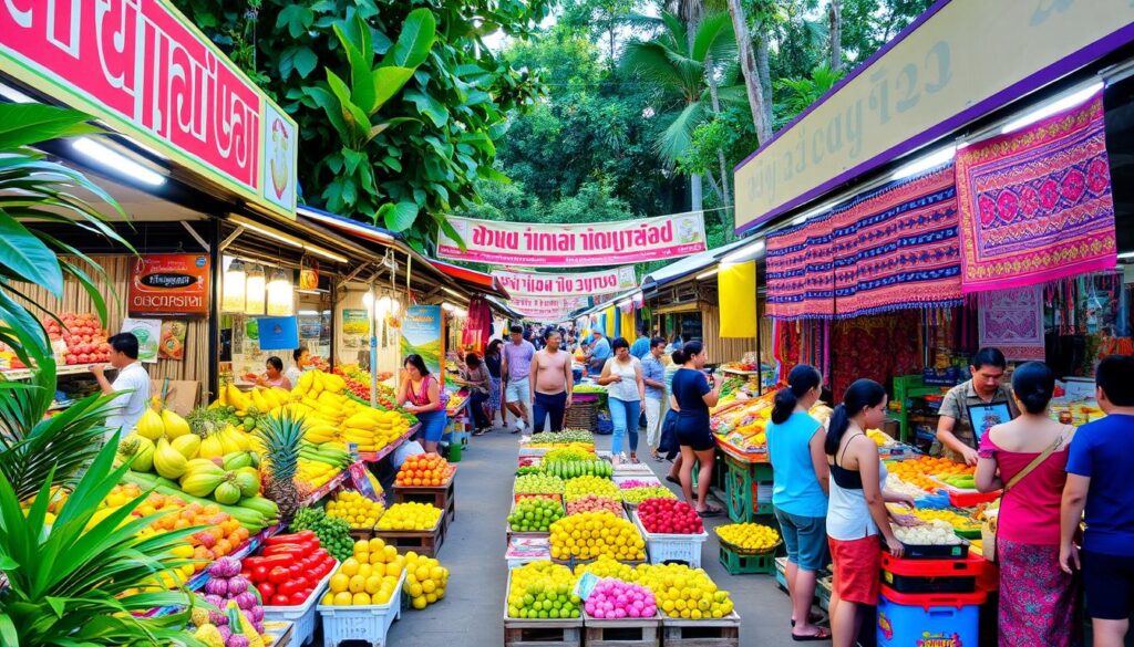 Koh Samui lokale Märkte Shopping