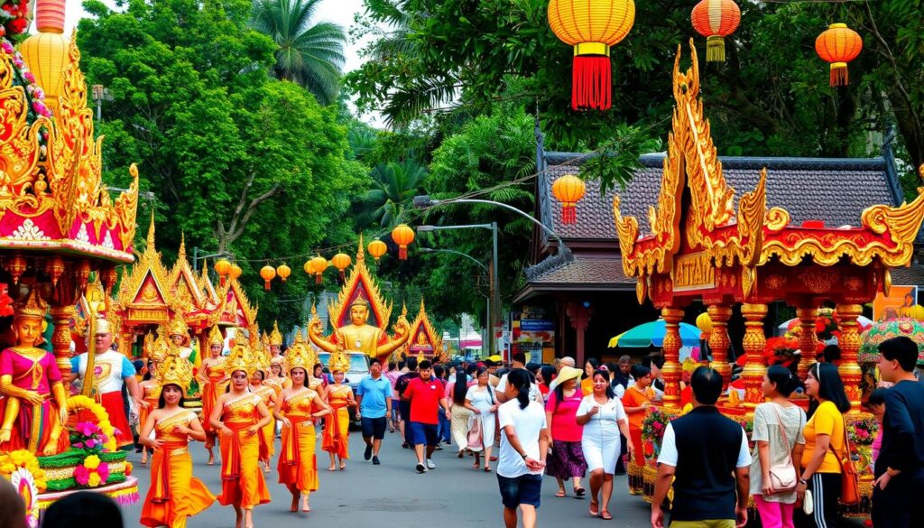 Kulturelle Festivals in Thailand